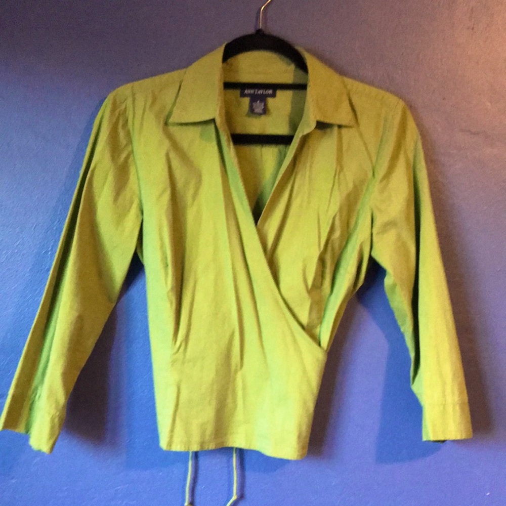 Ann Taylor wrap top